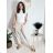 Elegante Hose mit Gürtel für Damen (S/M/L ONE SIZE) ITALIAN FASHION IM425057
