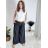 Elegante lange Hose mit Gürtel für Damen (S/M/L ONE SIZE) ITALIAN FASHION IMC25248