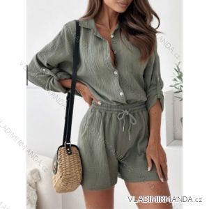 Langes spanisches Sommerkleid, Langarm, Damen, Übergröße (42/44/46 Einheitsgröße) ITALIENISCHE MODE IMWCP25166