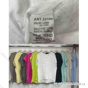 Damen-Strickpullover mit langen Ärmeln (Einheitsgröße S/M) ITALIAN FASHION IMWDT23005