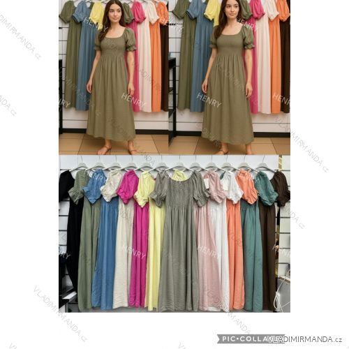 Elegantes Hemd Langarm Damen Kleid (S / M ONE SIZE) ITALIAN FASHION IMWY21734