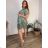 Šaty košilové oversize krátký rukáv dámské (M/L//XL ONE SIZE) ITALSKÁ MÓDA IM422525