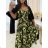 Damen Langarm Hoodie Kleid (S / M ONE SIZE) ITALIAN FASHION IMWA216095