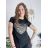 Kurzarm-T-Shirt für Damen (S/M/L, EINHEITSGRÖSSE) ITALIAN FASHION IMPLI2550873-2