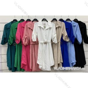 Langärmlige Tunika für Damen (S/M/L EINHEITSGRÖSSE) ITALIAN FASHION IMWCP25NEAPOL