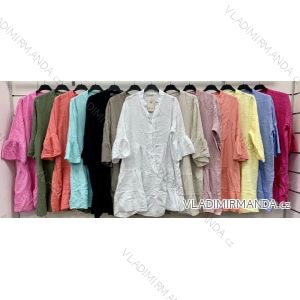 Langärmlige Tunika für Damen (S/M/L EINHEITSGRÖSSE) ITALIAN FASHION IMWCP25NEAPOL