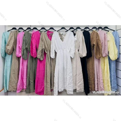 Langärmlige Tunika für Damen (S/M/L EINHEITSGRÖSSE) ITALIAN FASHION IMWCP25NEAPOL