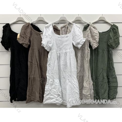 Langärmlige Tunika für Damen (S/M/L EINHEITSGRÖSSE) ITALIAN FASHION IMWCP25NEAPOL