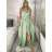 Ärmelloses langes Partykleid für Damen (S/M EINHEITSGRÖSSE) ITALIAN FASHION IMPSH2420019 -   Rose alte Rose -   S / M / L