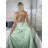 Ärmelloses langes Partykleid für Damen (S/M EINHEITSGRÖSSE) ITALIAN FASHION IMPSH2420019