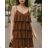 Sommerchiffon-Sommerkleid Carmen (S / M ONE SIZE) ITALIAN FASHION IMWA222561