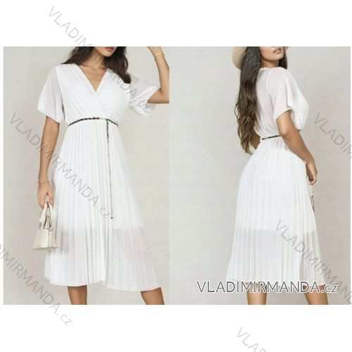 Sommerchiffon-Sommerkleid Carmen (S / M ONE SIZE) ITALIAN FASHION IMWA222561
