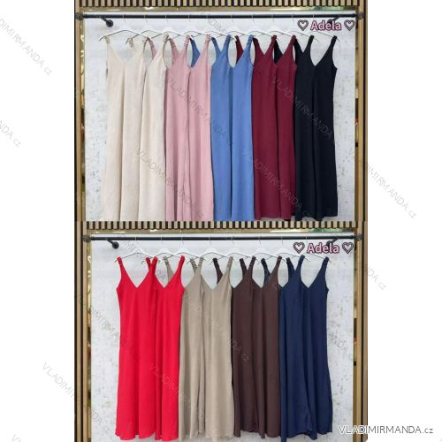 Sommerchiffon-Sommerkleid Carmen (S / M ONE SIZE) ITALIAN FASHION IMWA222561