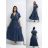 Sommerchiffon-Sommerkleid Carmen (S / M ONE SIZE) ITALIAN FASHION IMWA222561