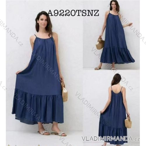 Sommerchiffon-Sommerkleid Carmen (S / M ONE SIZE) ITALIAN FASHION IMWA222561