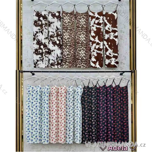Sommerchiffon-Sommerkleid Carmen (S / M ONE SIZE) ITALIAN FASHION IMWA222561
