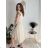 Kurzärmliges Sommer-Freizeitkleid für Damen (S/M/L EINHEITSGRÖSSE) ITALIAN FASHION IMWGB25022