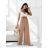 Langes Sommerkleid aus Musselin mit kurzen Ärmeln für Damen (XS/S/M Einheitsgröße) ITALIAN FASHION IMD25022
