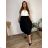 Elegante Hose mit Gürtel für Damen (S/M/L ONE SIZE) ITALIAN FASHION IM425057