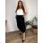 Elegante Hose mit Gürtel für Damen (S/M/L ONE SIZE) ITALIAN FASHION IM425057