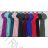 Langes Chiffon-Kurzarmkleid für Damen (S/M ONE SIZE) ITALIAN FASHION IMWGS231048
