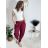 Elegante Hose mit Gürtel für Damen, Übergröße (38/40/42 Einheitsgröße) ITALIAN FASHION IMC25163