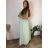 Kurzes Sommerkleid mit langen Ärmeln für Damen, übergroß (54/56/58 Einheitsgröße) ITALIAN FASHION IM425070