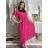 Ärmelloses Sommerkleid für Damen (UNI SL) ITALIAN FASHION IMK201505107 -   rot -   48/50