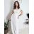 Kurzes Sommerkleid mit langen Ärmeln für Damen, übergroß (54/56/58 Einheitsgröße) ITALIAN FASHION IM425070