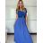 Kurzes Sommerkleid mit langen Ärmeln für Damen, übergroß (54/56/58 Einheitsgröße) ITALIAN FASHION IM425070 -   schwarz -   S/M/L