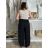 Damen 3/4 Langarm-Hemdkleid (XS/S/M Einheitsgröße) ITALIAN FASHION IMD25030