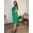 Elegante Hose mit Gürtel für Damen (S/M/L ONE SIZE) ITALIAN FASHION IM425057