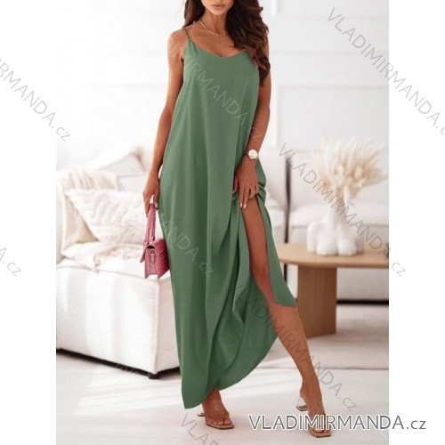 Kleid übergroße Kurzarm Damen (UNI S-L) ITALIAN FASHION IMD20187