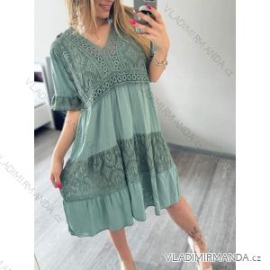 Ärmelloses Sommerkleid für Frauen (uni sm) ITALIAN FASHION IMD20550