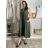 Damen-Sommerkleid mit kurzen Ärmeln (44/46/48 Einheitsgröße) ITALIAN FASHION IM424287