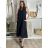 Damen-Sommerkleid mit kurzen Ärmeln (44/46/48 Einheitsgröße) ITALIAN FASHION IM424287