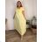 Langes lässiges Kurzarm-Damenkleid, übergroß (42/44/46 Einheitsgröße) ITALIENISCHE MODE IMD2525370