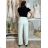 Lange Sommerhose in Übergröße für Damen (S/M/L Einheitsgröße) ITALIAN FASHION IM425271 -   hellblau -   S / M / L