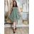 Langes ärmelloses Sommerkleid für Damen (S / M / L ONE SIZE) ITALIAN FASHION IMC22418 S / M / L beige