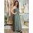 Elegante Damenhose (S/M/L Einheitsgröße) ITALIAN FASHION IMWGS25007 -   grünes Khaki -   S / M / L