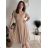 Kurzärmliges Sommerkleid für Damen (Einheitsgröße S/M) ITALIAN FASHION IMM23M20814