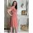 Kurzärmliges Sommerkleid für Damen (Einheitsgröße S/M) ITALIAN FASHION IMM23M20814