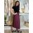 Elegante Hose mit Gürtel für Damen (S/M/L ONE SIZE) ITALIAN FASHION IM425057 M/L/XL grünes Khaki