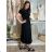 Elegante Hose mit Gürtel für Damen (S/M/L ONE SIZE) ITALIAN FASHION IM425057 M/L/XL grünes Khaki