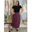 Elegante Hose mit Gürtel für Damen (S/M/L ONE SIZE) ITALIAN FASHION IM425057 M/L/XL Wein