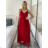 Šaty letní na ramínka dámské (S/M ONE SIZE) ITALSKÁ MÓDA IMPSH223670 Kerosin S/M