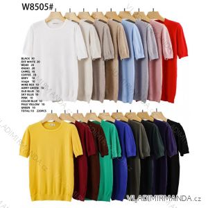 Langärmlige Tunika für Damen (S/M/L EINHEITSGRÖSSE) ITALIAN FASHION IMWCP25NEAPOL