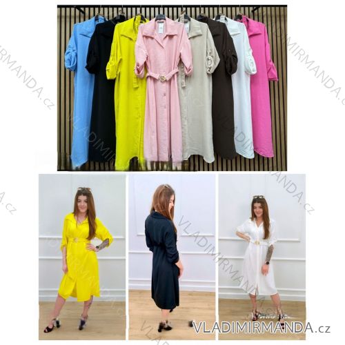 Langärmliger Pelzpullover für Damen (S/M/L ONE SIZE) ITALIAN FASHION IMWCH25116