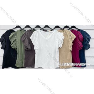 Langärmliger Pelzpullover für Damen (S/M/L ONE SIZE) ITALIAN FASHION IMWCH25116