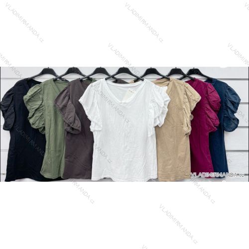 Langärmliger Pelzpullover für Damen (S/M/L ONE SIZE) ITALIAN FASHION IMWCH25116